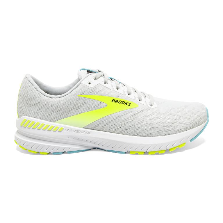 Brooks RAVENNA 11 Road Running Shoes Mens Canada - White/Nightlife/Capri (SME965743)